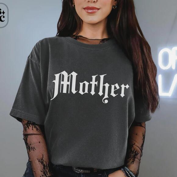 Other - Rocker Mom Shirt, Witchy Mama Shirt, Gift For Goth Mommy, Spooky